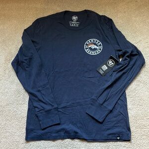 Long sleeve Denver broncos 47 brands shirt